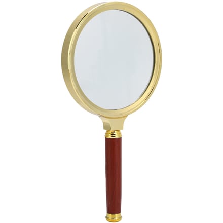 5X Vergrootglas 90mm Handheld Vergrootglas Houten Handvat Vergrootglas voor Lezen