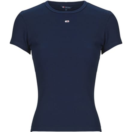 Tommy Jeans Ribbed Slim Crew Neck T-Shirt