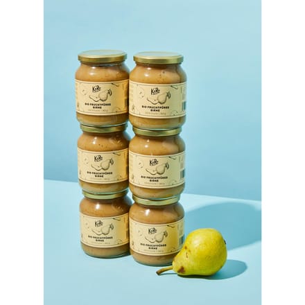 Bio vruchtenpuree peer 6 x 350 g