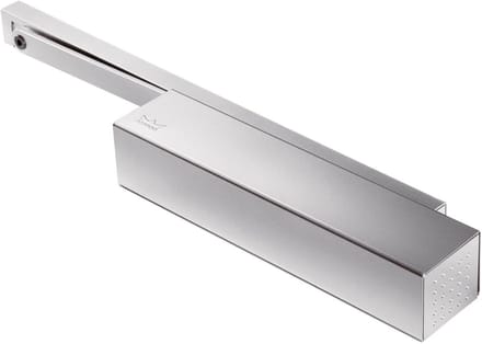 Deurdranger - Glijstang Deur - Automatisch Sluiten - Instelbare Kracht - Tot 125cm - Wit