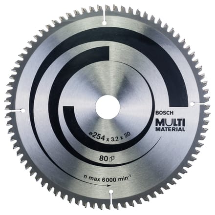 CIRKZB MULTI K/V & T 254X30X3,2 80T TR-F