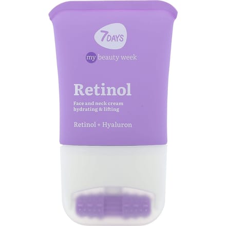 7 Dagen Schoonheid, Retinol, Dubbele Werking Hydraterende & Liften Crème, 80ml (2,7 fl oz) pink