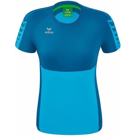 Erima Six Wings T-Shirt Dames - Curaçao | Maat: 40