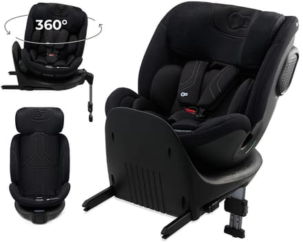 Kinderkraft XRIDER 2 i-Size - Autostoel - H-GUARD+ - SPS+ Bescherming - Zwart