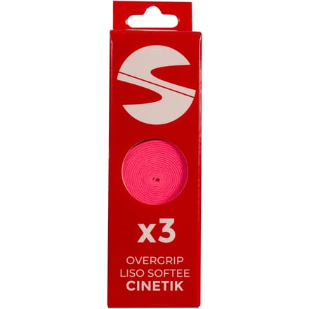 Set van 3 overgrips Glad Softee Cinetik Rosa ÚNICA