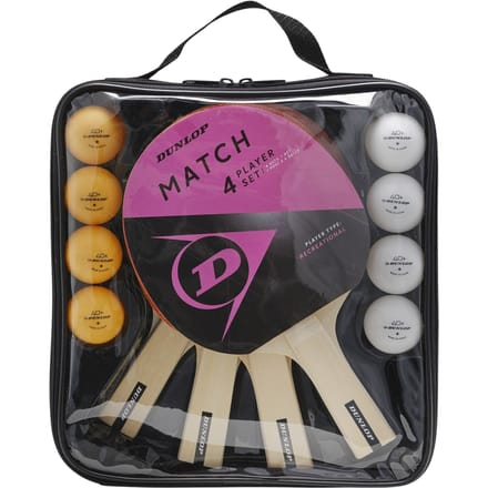 Dunlop - Tafeltennisset -  DUNLOP MATCH 4 PLAYER SET