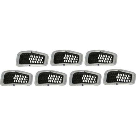 Ventilatiegrille, bumper BLIC 6502-07-3206996P