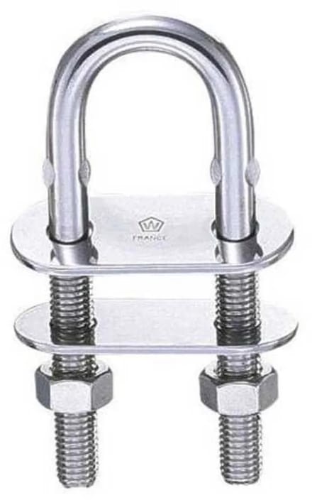 Wichard Kettingboutklem Zilver 8 x 80 mm