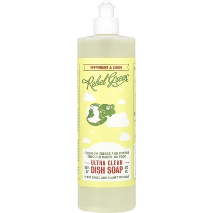 Ultra Clean Afwasmiddel, Pepermunt & Citroen, 473 ml (16 fl oz) beige