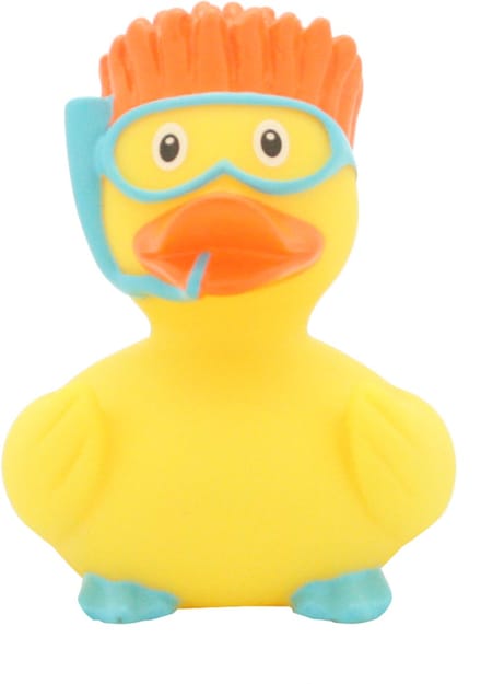 Lilalu Badeend met snorkel