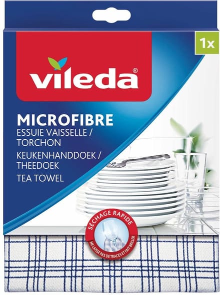 Vileda Keukenhanddoek Microfibre 1 St