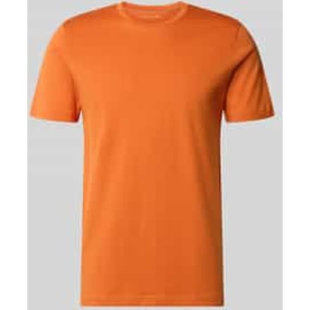 T-shirt van katoen met ronde hals