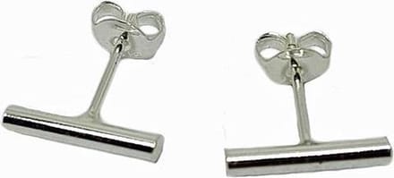 Oorknopjes staafjes van echt sterling zilver van het merk Tesoro Mio Michel