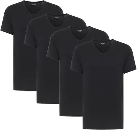 Mustang T-shirt Style Amado 4-Pack Verpakking van 4