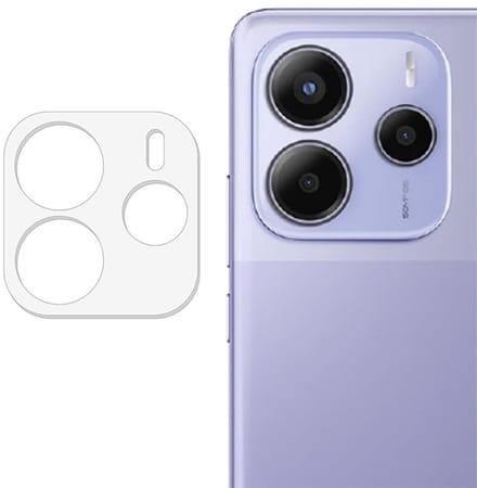 Coverup Camera Lens Protector - Geschikt voor Xiaomi Redmi Note 14 4G Camera Lens Protector - Coverup 9H Tempered Glass - Transparant