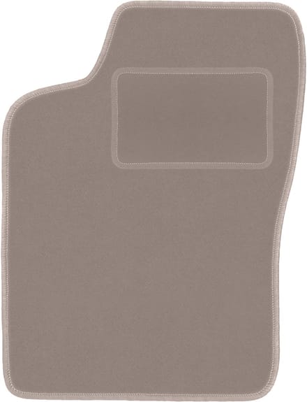 Beige bestuurdersmat voor: Daewoo Nexia hatchback, sedan (1994-1998)