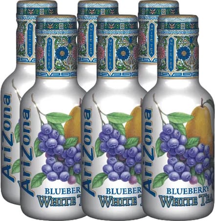 Arizona Blueberry White Tea 6x500ml