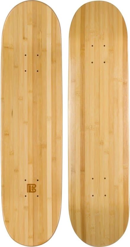 Duurzaam Bamboe Skateboard Deck - Meer Pop en Lange Levensduur (7.75 inch)