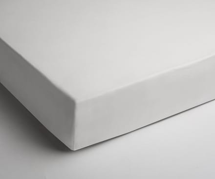 Papillon - Hoeslaken - percale - 90 x 200 - Wit