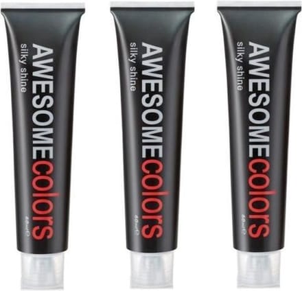 3 x Awesome Colors Silky Shine (3 x 60 ml) 8/3 l.blond goud