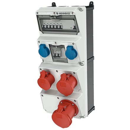 Mennekes AMAXX CEE Stekkerdoos Combinatie - 940044 - E2K44