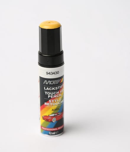 Motip 943430 - Auto lakstift - Geel - 12 ml