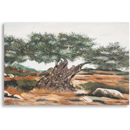 Muurdecoratie olijfboom schilderij op canvas Mauro Ferretti B