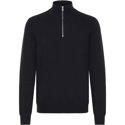 Pull met 1/2 ritssluiting van katoen en nylon Blend Bryan