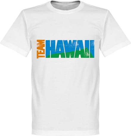 Team Hawaii T-Shirt - Wit - 5XL