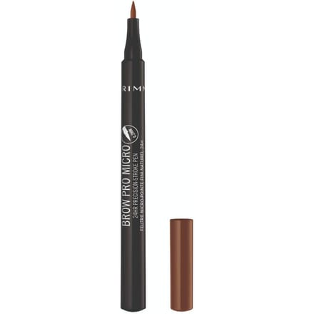 Rimmel Brow Pro Micro 24HR Precision-Stroke Pen 1ml (Various Shades) - 002 Honey Brown