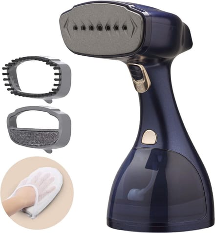 CRLYN® Stomer Kleding - Steamer - Kledingstomer - Handstomer - Zwart