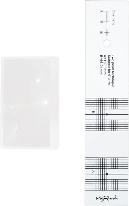 Precisie Universele Cartridge Uitlijningsmal voor LP Vinyl Platenspeler Stylus