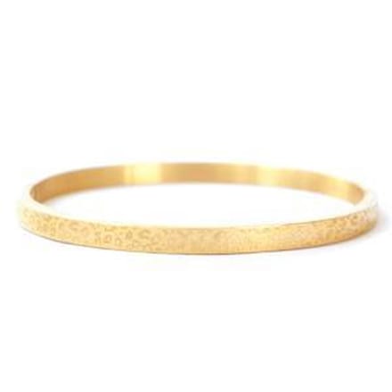 Bangle Leopard Goud (RVS)
