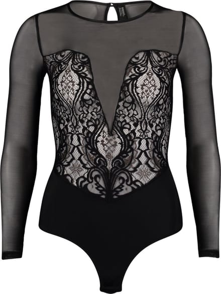 Sapph - Body Sauvage - zwart - Maat S
