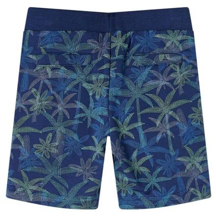 vidaXL Kindershorts met trekkoord 128 marineblauw