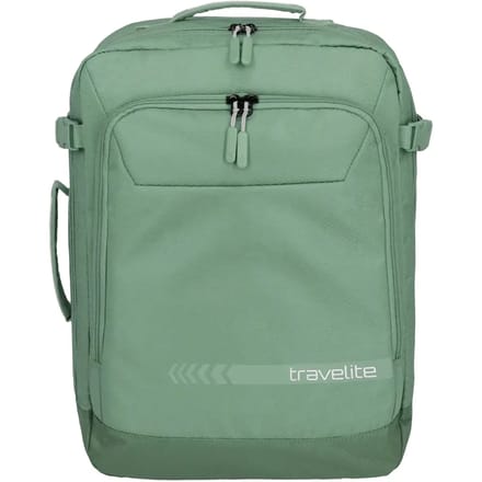 Travelite Kick Off Cabin Size Duffle/Backpack 35L - Sage – Handbagage tas + rugzak – Van polyester – Reistassen, reistassen zonder wielen en rugtassen