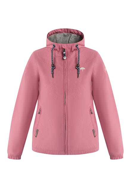 Schmuddelwedda Regenjas Dames Framboos Roze Gem