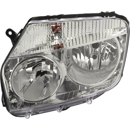 Dacia Duster, 2010 - 2018 - koplamp, H1+H7, elektr verstelb, links, - 2013