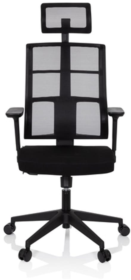Bureaustoel SPINIO PRO Netstof / stof zwart hjh OFFICE
