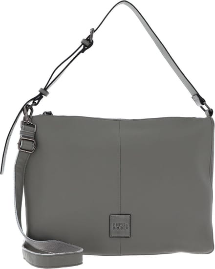 FREDsBRUDER Leren Schoudertas Lazap Shoulderbag Icy Sage Kaki