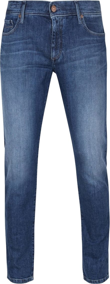 Alberto Slim Organic Denim Dark Blue - Maat W 35 - L 34 - Heren - Jeans