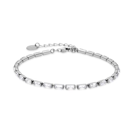 Bracelet - Luxenter - Alku - Argent 925 - Zircons brillants - Plaqué finition en rhodium white
