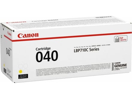 Canon 040 toner cartridge geel (origineel)