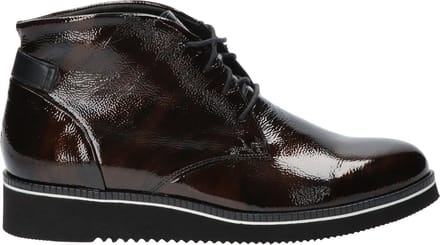 Bruine Durea Veterschoenen Wijdte H