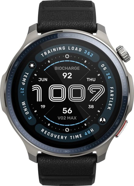 Amazfit Balance 2 Smartwatch Zwart