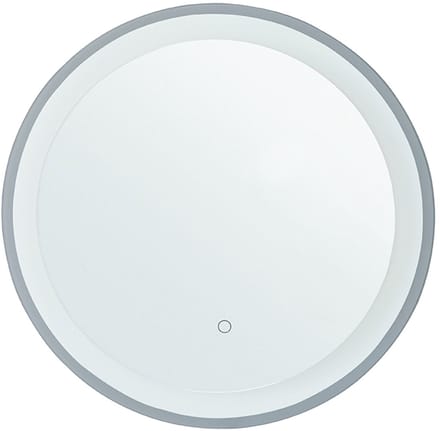 BRINAY - LED-spiegel - Zilver - Glas