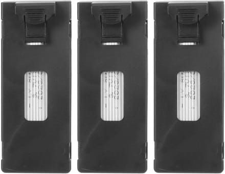 Allecto - Drone Batterij - Oplaadbare Lithium Batterij - 1800 - Stabiel - Quadcopter Batterij - Geschikt voor E88 E88Pro E100 E99 K3 K6 E89 P1 ...