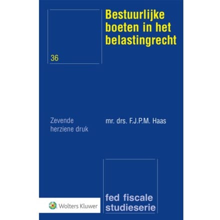 Bestuurlijke Boeten In Het Belastingrecht