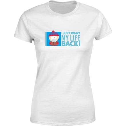South Park I Just Want My Life Back Women's T-Shirt - White - L