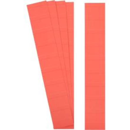 Insteekkaarten voor Ultradex pegboards Planrecord, beschrijfbaar, B 50 x H 32 mm, karton, rood, 90 stuks